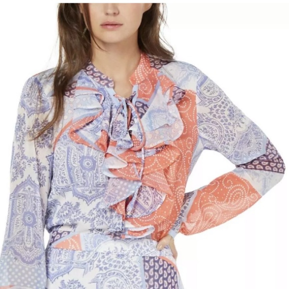 Tommy Hilfiger Patchwork Monterey Polish Blouse